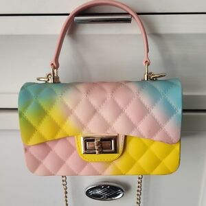 Chic Pastel Quilted Mini Bag